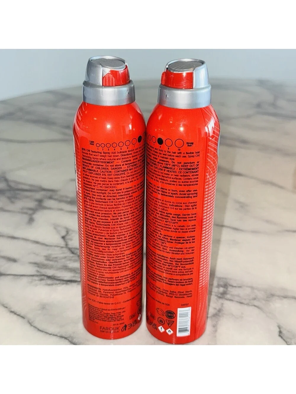 2 NEW CHI Texturizing Spray 7 Oz x2 Hair Styler Styling Volumizer Body